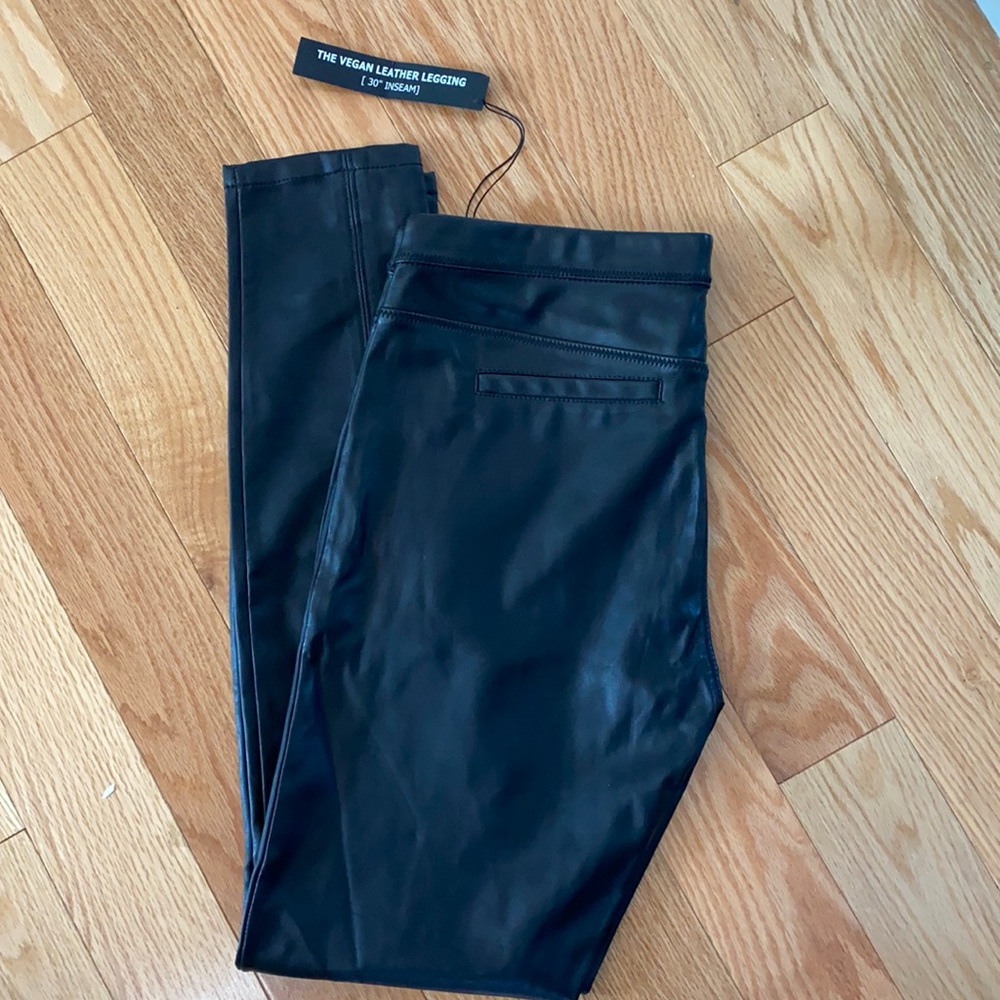 BLANK leather pants